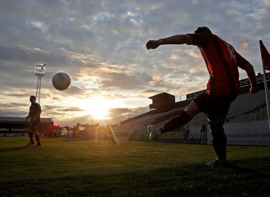 A four goal first half was enough for Bohs to get the win tonight.