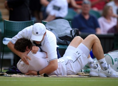 Murray won the last six games to fly into the next round.