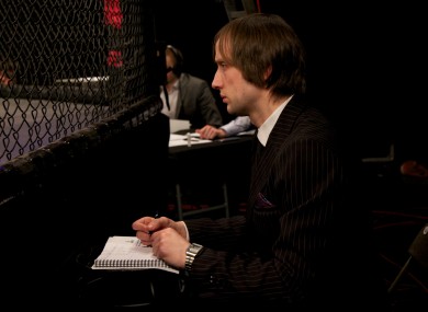 Mixed martial arts judge Ben Cartlidge.
