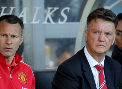 Louis van Gaal and co are set for a trip to Belgium.