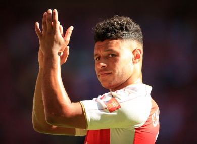 Alex Oxlade-Chamberlain was on target as Arsenal beat Chelsea at the weekend.