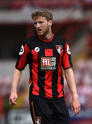 Eunan O'Kane has made two Premier League appearances for Bournemouth this season.