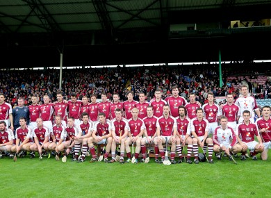 The Bishopstown squad pictured before the 2012 Cork senior hurling final.