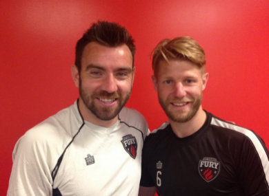 Colin Falvey and Richie Ryan are having a fantastic season with Ottawa Fury.