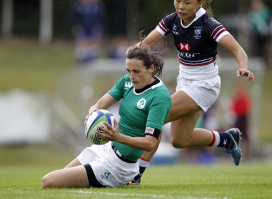 Hannah Tyrrell was a late convert to rugby before helping Ireland to the Six Nations title.
