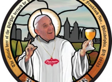Holy Wooder is 9.5% and is brewed by the Philadelphia Brewing Company.