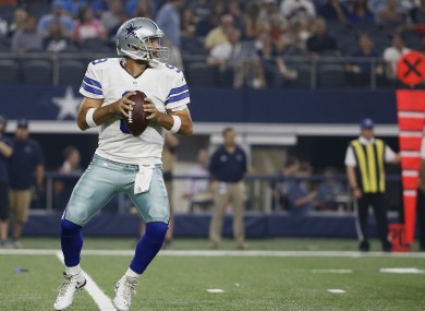 Dallas Cowboy's QB Tony Romo.