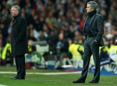 Mourinho was linked with the job as Alex Ferguson's successor.