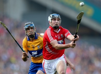 Cian McCarthy in action.