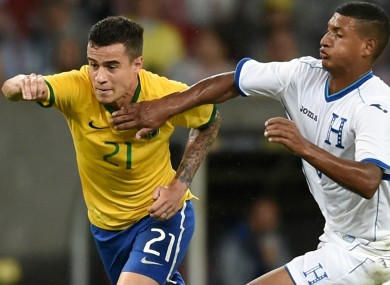 Coutinho has been snubbed in the latest Brazil squad.