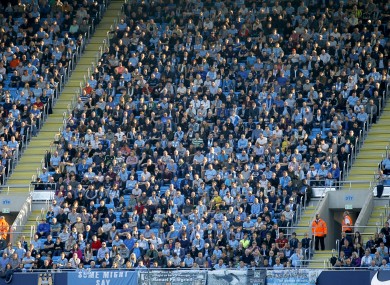 Manchester City fans are in hot water with Uefa.