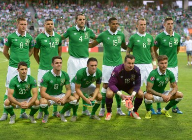 Ireland finished third in their qualification group.