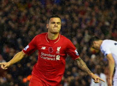 Liverpool forward Philippe Coutinho was overlooked for the recent Brazil squad.