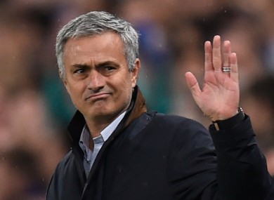 Mourinho has hinted that he is being treated differently to other managers.