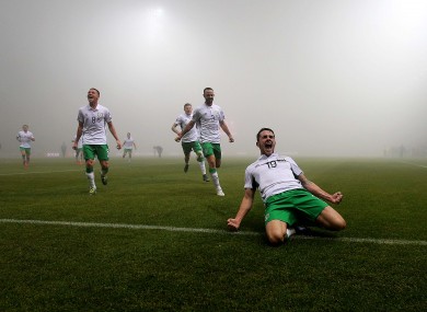 WIll Robbie Brady be celebrating again this evening?