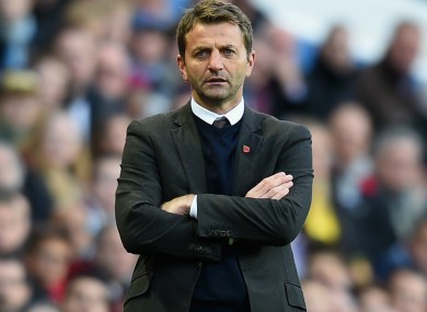 Tim Sherwood has lamented his time at Villa.
