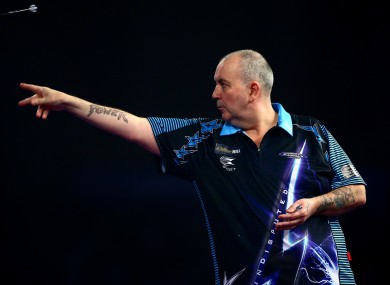 Phil Taylor is a legend of darts.