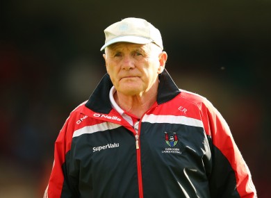 Ryan presided over 10 All-Ireland victories with Cork ladies.