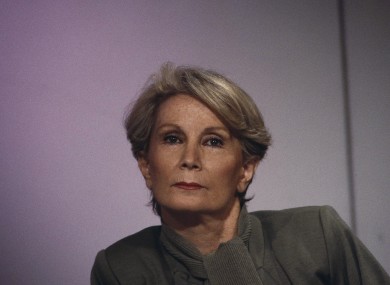 Fernande Grudet, best known under the alias 'Madame Claude', pictured in 1986.