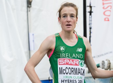 Ireland's Fionnuala McCormack (file pic).