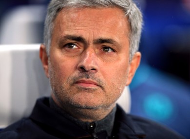 Mourinho was sacked as Chelsea manager in December.