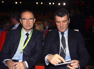 O'Neill with assistant Keane.
