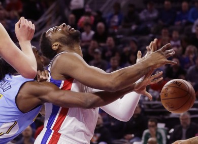 Andre Drummond is fouled.