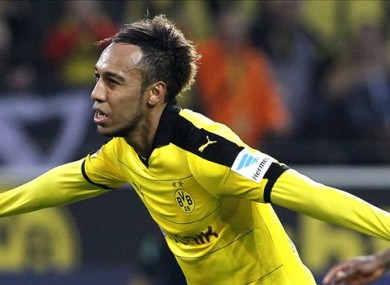 ierre-Emerick Aubameyang has enjoyed a prolific season with Dortmund.