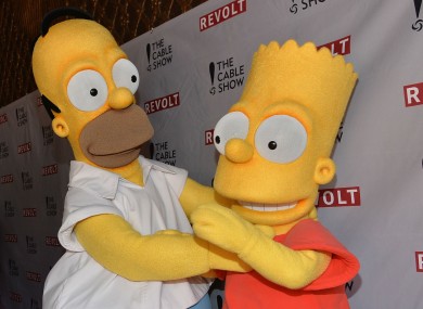 Homer and Bart Simpson -- Michail Antonio is a fan, apparently.