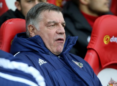 Sunderland boss Sam Allardyce.