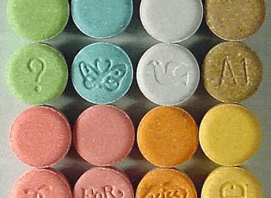 File photo of ecstasy tablets