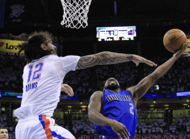 Steven Adams and Raymond Felton played key roles in last night's action.