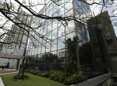A view of the Arango Orillac Building where offices of the Mossack Fonseca law firm are located, in Panama City.