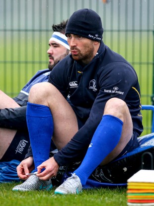 Rob Kearney: last Leinster appearance was against Wasps in late January.