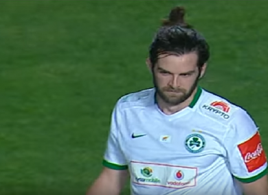 Cillian Sheridan has scored 14 league goals so far in Cyprus this season.