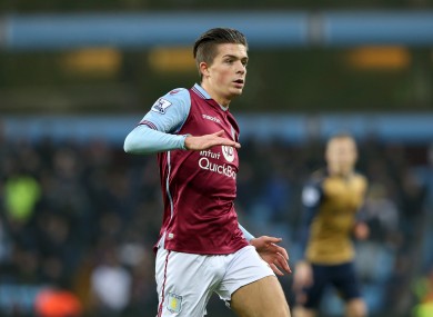Jack Grealish earlier this season opted to switch allegiances from Ireland to England.
