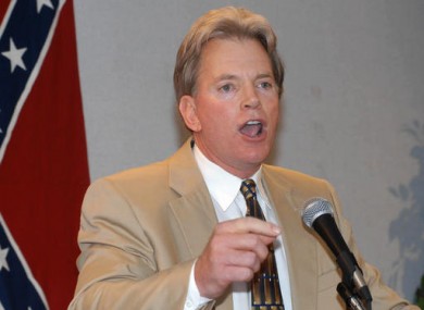 Former leader of the KKK David Duke pictured in 2004
