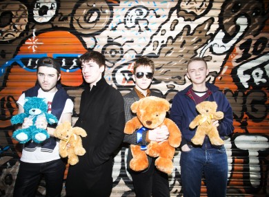 The Strypes band members Ross Farrelly, Josh McClorey, Peter O' Hanlon and Evan Walsh.