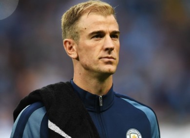 Joe Hart has been deemed surplus to requirements at Man City.