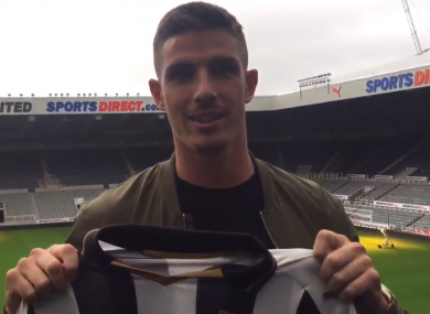 Clark at St James' Park.