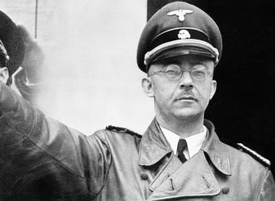 Heinrich Himmler was head of the Nazi SS.