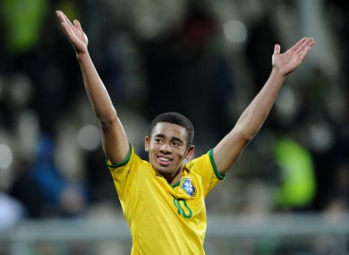 Jesus has represented Brazil at U20 and U23 level.