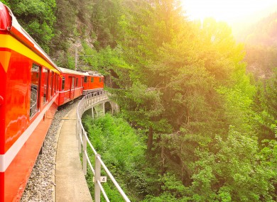 File photo: Train in Switzerland