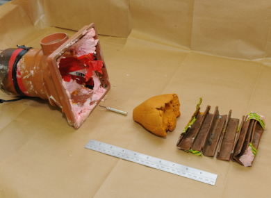 “The device was located in a derelict house in a residential area close to people’s homes.
