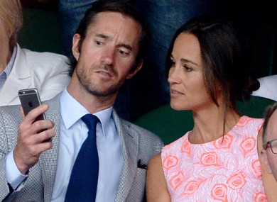 Pippa Middleton and James Matthews.