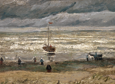 View of the Sea at Scheveningen, described by experts as priceless.