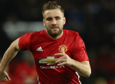 Luke Shaw and United welcome Burnley to Old Trafford on Saturday