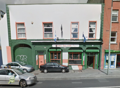 The Long Island Bar on Dorset Street.
