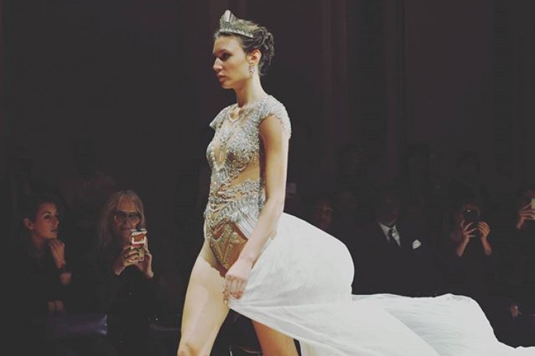 Leotard Wedding Dress