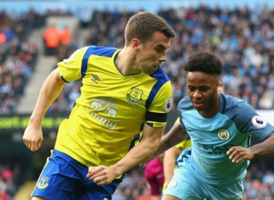 Seamus Coleman has impressed for Everton and Ireland recently.